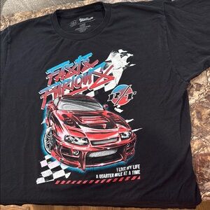 Fast & Furious Black Graphic Tee